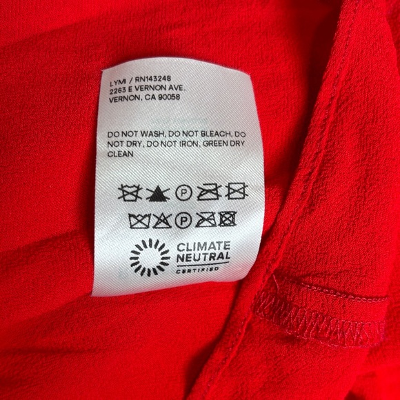 REFORMATION 
Taiga Crepe Mini Dress - Picture 8 of 9